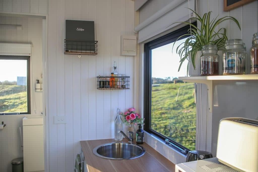 Villa Taranaki Creekside Kea By Tiny Away Stratford Exterior foto