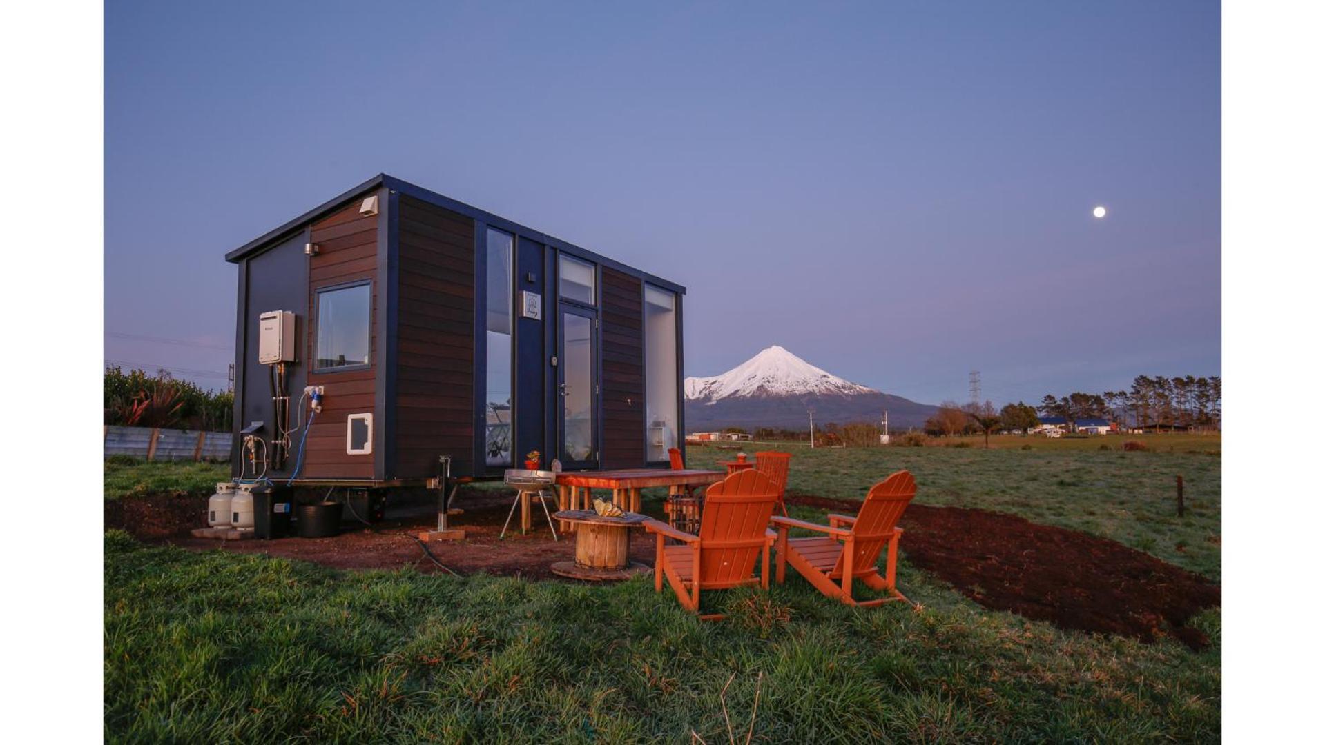 Villa Taranaki Creekside Kea By Tiny Away Stratford Exterior foto